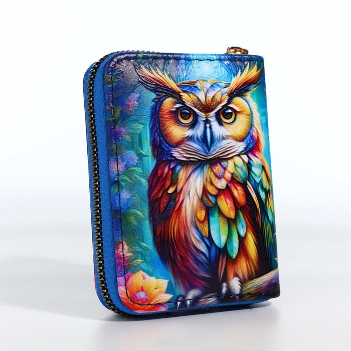 Кошелёк на молнии, цвет синий Кошелёк на молнии, цвет синий