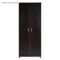 Шкаф-стеллаж 5-ти ярусный, 802х370х1994, Венге/Серый Шкаф-стеллаж 5-ти ярусный, 802х370х1994, Венге/Серый