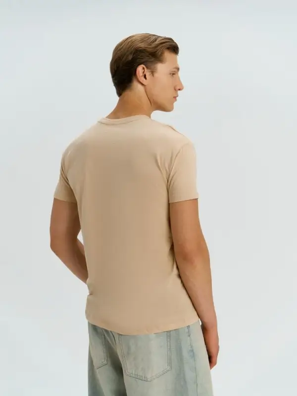 Футболка Regent 150 бежевая (песок), размер XXL Футболка Regent 150 бежевая (песок), размер XXL