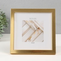 Фоторамка пластик Gallery 20х20 см, 641811 золото (пластиковый экран) Фоторамка пластик Gallery 20х20 см, 641811 золото (пластиковый экран)