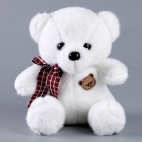 Мягкая игрушка «Мишутка», 23 см, цвет белый Мягкая игрушка «Мишутка», 23 см, цвет белый