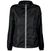 Ветровка женская Fastplant черная, размер L