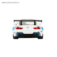 Машина металлическая BMW M6, 1:43, инерция, открываются двери, цвет белый Машина металлическая BMW M6, 1:43, инерция, открываются двери, цвет белый