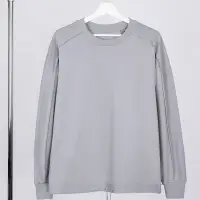 Свитшот унисекс Vozduh, светло-серый, размер XS/S