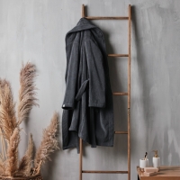 Халат махровый мужской SL HOME: Basic "Гри Сандре", размер XL, 100% хлопок, 420 г/м2 Халат махровый мужской SL HOME: Basic "Гри Сандре", размер XL, 100% хлопок, 420 г/м2