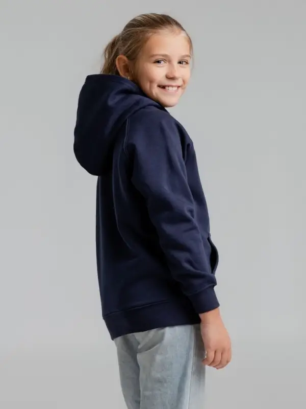 Толстовка детская Stellar Kids, темно-синяя, на рост 96-104 см (4 года)