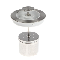 Чайник электрический DEERMA DEM-SH50W, стекло, 1.7 л, 2200 Вт, регулировка t&deg;, серебристый