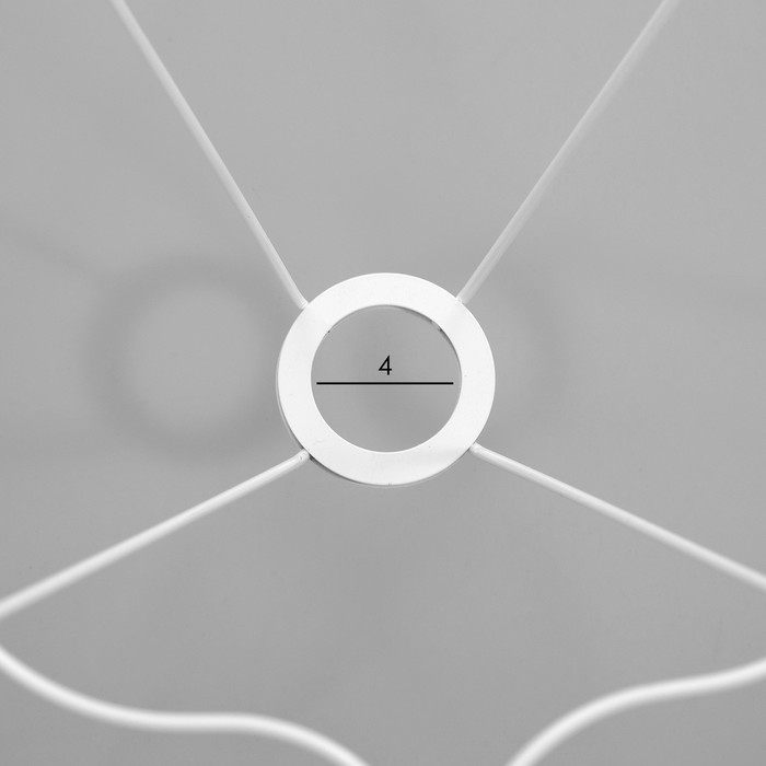 Каркас-основа абажура для торшера Каркас-основа абажура для торшера "Силуэт" Е27 39х39х26см