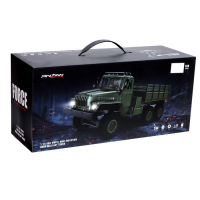 Грузовик радиоуправляемый «Газон», полный привод 4WD, работает от аккумулятора, цвет зелёный Грузовик радиоуправляемый «Газон», полный привод 4WD, работает от аккумулятора, цвет зелёный