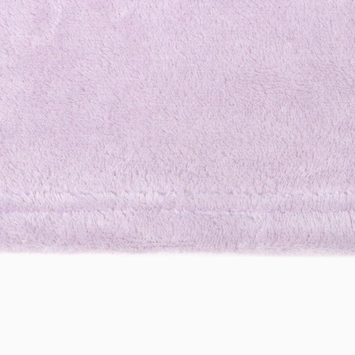 Плед Этель цв.сиреневый 200*220 см,100% п/э, корал-флис 220 гр/м2