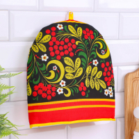 Грелка на чайник &laquo;Колпак&raquo;, хохлома