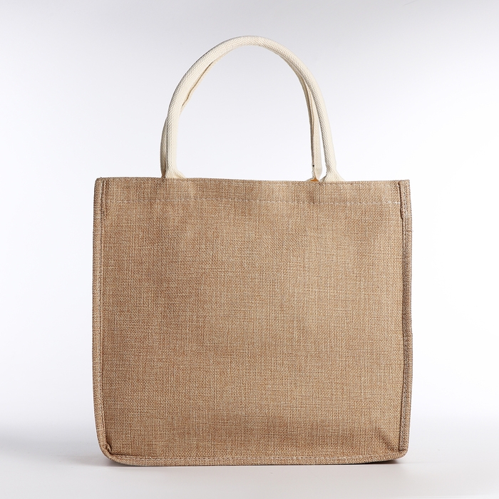 Шопер без застёжки, цвет бежевый/бежевый Шопер без застёжки, цвет бежевый/бежевый