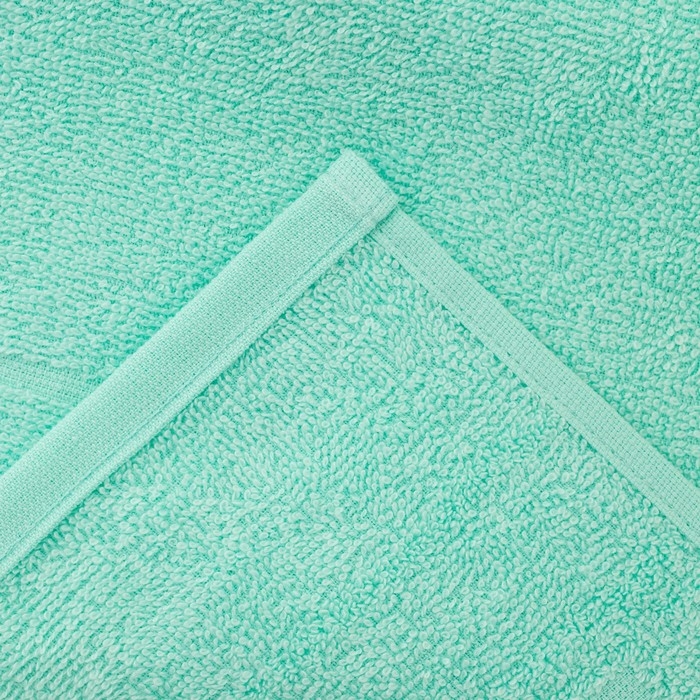 Полотенце махровое Space, размер 70х130 см, цвет светлый ментол, 320г/м, 100% хлопок