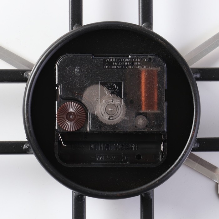 Часы настенные интерьерные большие, Лофт, Часы настенные интерьерные большие, Лофт, "Демпо", бесшумные, d-60 см