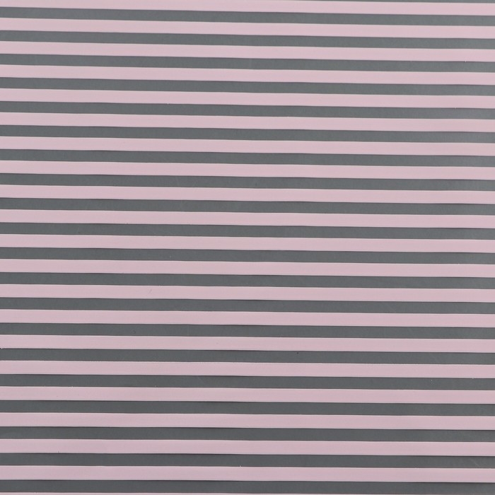 Пленка для цветов, матовая, "Зебра", розовый, 0,6 х 9м &plusmn;5%