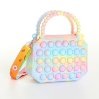 Сумка детская для девочки на молнии &laquo;Выбражулька&raquo;, pop it, цвет разноцветный