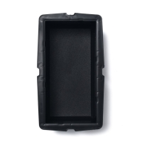 Форма для тротуарной плитки &laquo;Кирпич&raquo;, 20 &times; 10 &times; 6 см, шагрень, Ф11018, 1 шт.