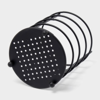 Сушилка для столовых приборов Доляна, 17×10,5×10,5 см, чёрная Сушилка для столовых приборов Доляна, 17×10,5×10,5 см, чёрная