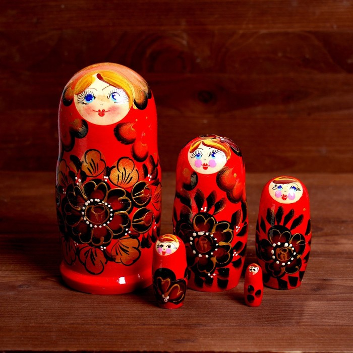 Матрёшка 5 в 1, расписная, МИКС Матрёшка 5 в 1, расписная, МИКС