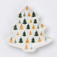 Новый год. Подставка под чайный пакетик &laquo;Зимний лес&raquo;, 8.7 х 8.5 см