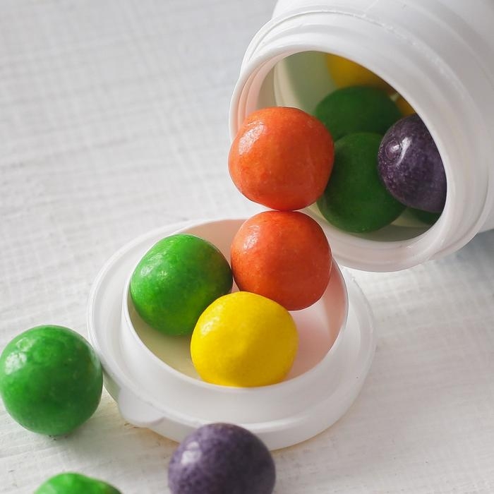 Жевательная резинка &laquo;От лени&raquo;: со вкусом тутти-фрутти, 40 г.