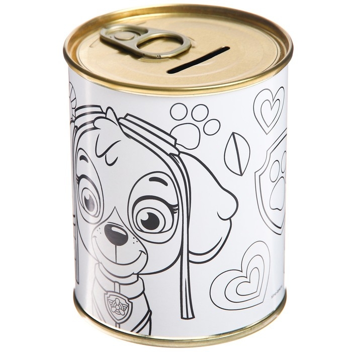 Копилка-раскраска с красками "Скай", Щенячий патруль