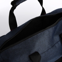 Сумка спортивная на молнии, боковой карман/сетка, регулируемый ремень, средний размер, цвет синий Сумка спортивная на молнии, боковой карман/сетка, регулируемый ремень, средний размер, цвет синий