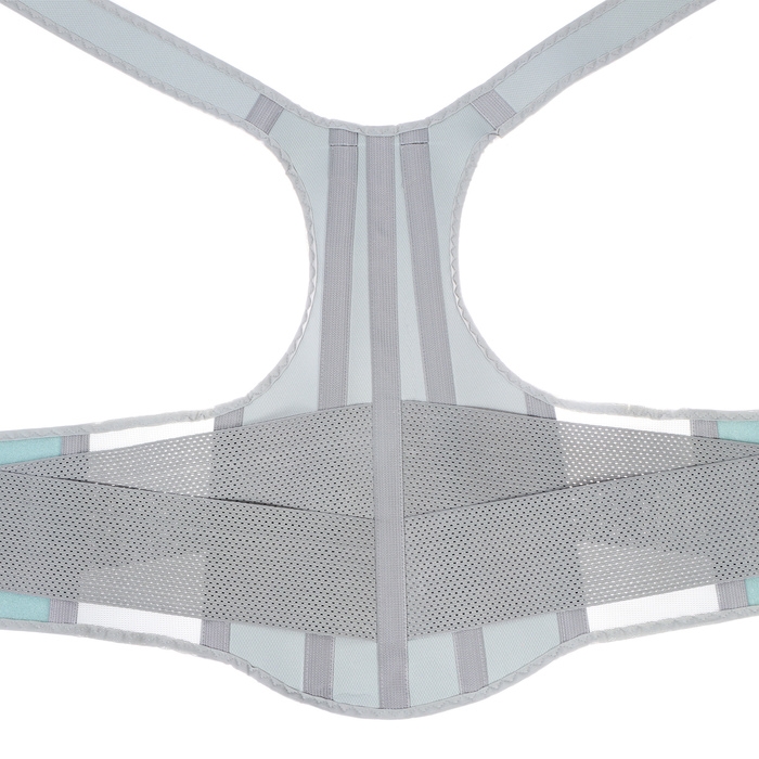 Корсет орт.корректирующий, усиленный серый (корректор осанки 4 ребра), размер: XL-52см Корсет орт.корректирующий, усиленный серый (корректор осанки 4 ребра), размер: XL-52см