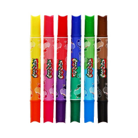 Фломастеры 12 цветов &laquo;Каляка-Маляка&raquo;, двухсторонние