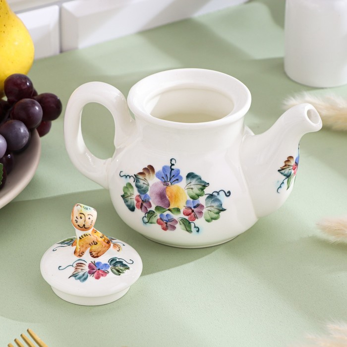 Чайник &laquo;Хуторок&raquo;, 0,36 л, 15,5&times;10&times;13 см, 1 сорт, авт.Кунаховец О.П