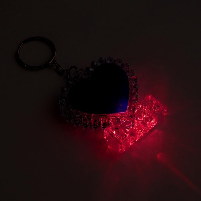 Набор подарочный 2в1 (ручка, фонарик в форме сердца)