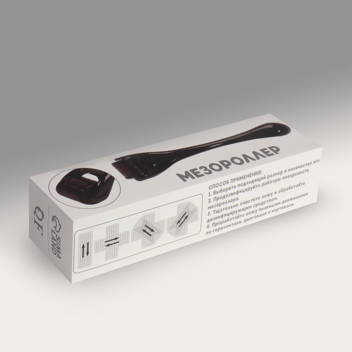 Мезороллер универсальный, 540 игл, 0,5 мм, цвет чёрный Мезороллер универсальный, 540 игл, 0,5 мм, цвет чёрный