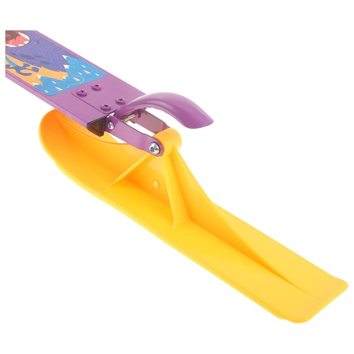 Самокат-снегокат 2 в 1 GRAFFITI «Монстрики» Самокат-снегокат 2 в 1 GRAFFITI «Монстрики»