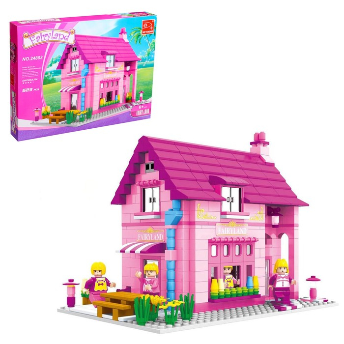 Конструктор &laquo;Милый дом&raquo;, 523 детали