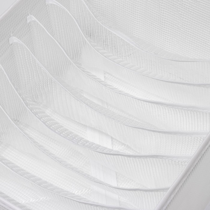 Органайзер для хранения белья &laquo;Арктик&raquo;, 9 ячеек, 32&times;25&times;17 см, цвет белый