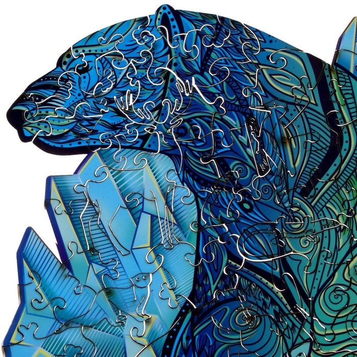 Пазлы деревянные фигурные &laquo;&lrm;Хозяин Севера&raquo;&lrm;, 94 элемента