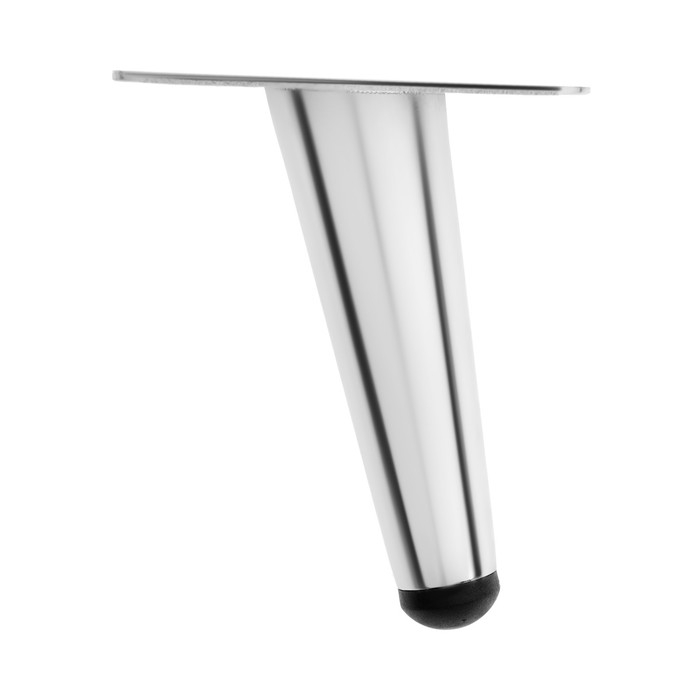 Опора мебельная CAPPIO OP07, h=100 мм ,толщ площ 1,8, цвет хром Опора мебельная CAPPIO OP07, h=100 мм ,толщ площ 1,8, цвет хром