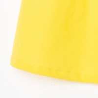 Платье детское с рюшей KAFTAN, р. 30 (98-104), желтый