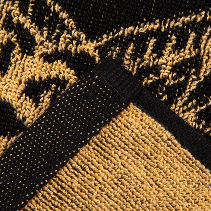 Полотенце именное махровое Этель Полотенце именное махровое Этель "Роман" чёрный, 50х90см, 100% хлопок, 420гр/м2