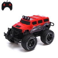 Джип радиоуправляемый &laquo;БигФут&raquo;, работает от аккумулятора, цвет красный