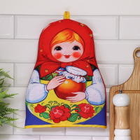 Грелка на чайник &laquo;Матрёшка&raquo;, с горшочком