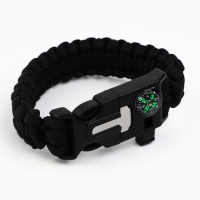 Браслет для выживания &laquo;Стальной характер&raquo;, 26 х 2,5 см.