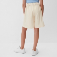 Юбка-шорты для девочки MINAKU цвет бежевый, рост 128 см