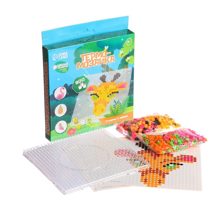 Термомозаика &laquo;Тропики&raquo; с пинцетом