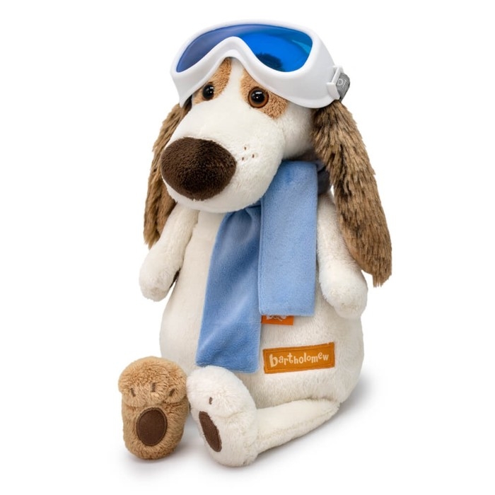 Мягкая игрушка «Бартоломей в горнолыжных очках», 27 см Мягкая игрушка «Бартоломей в горнолыжных очках», 27 см