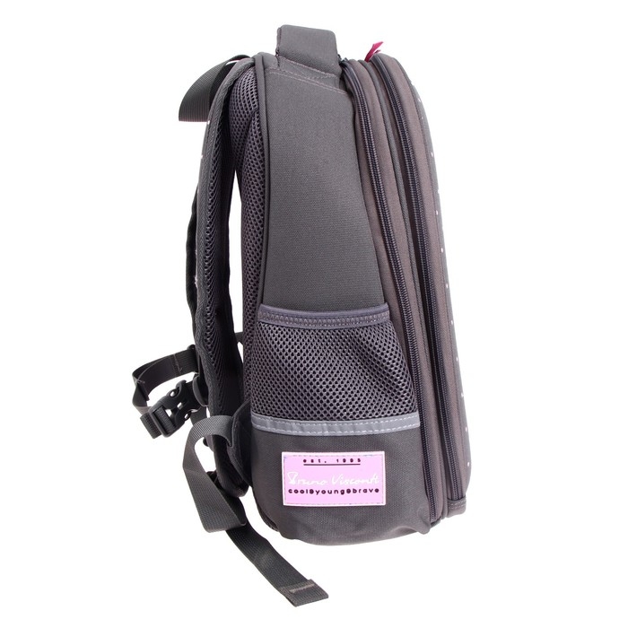 Рюкзак каркасный 36 х 28 х 17 см, + пенал, Bruno Visconti "Кошечка на прогулке"