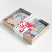 Кухонный набор &laquo;Самой необыкновенной&raquo;, варежка-прихватка 20х28 см, лопатка деревянная