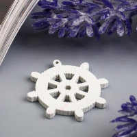 Декор для творчества дерево "Штурвал/Якорь" (набор 20 шт) МИКС 13х10 см Декор для творчества дерево "Штурвал/Якорь" (набор 20 шт) МИКС 13х10 см