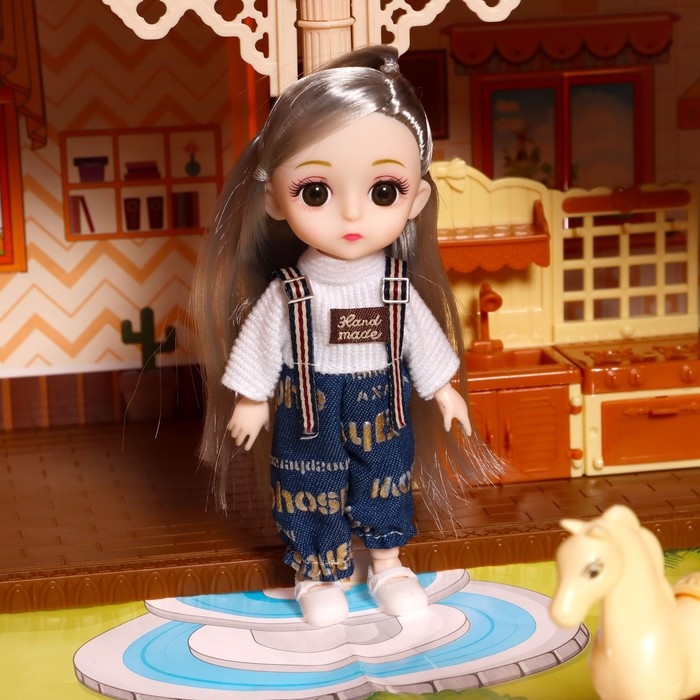 Дом для кукол &laquo;Мой милый дом&raquo;, с куклами 2 шт., 298 деталей, с аксессуарами