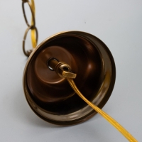 Люстра "Фломи" 4хЕ14 40Вт черно-золотой 60х73х60 см BayerLux